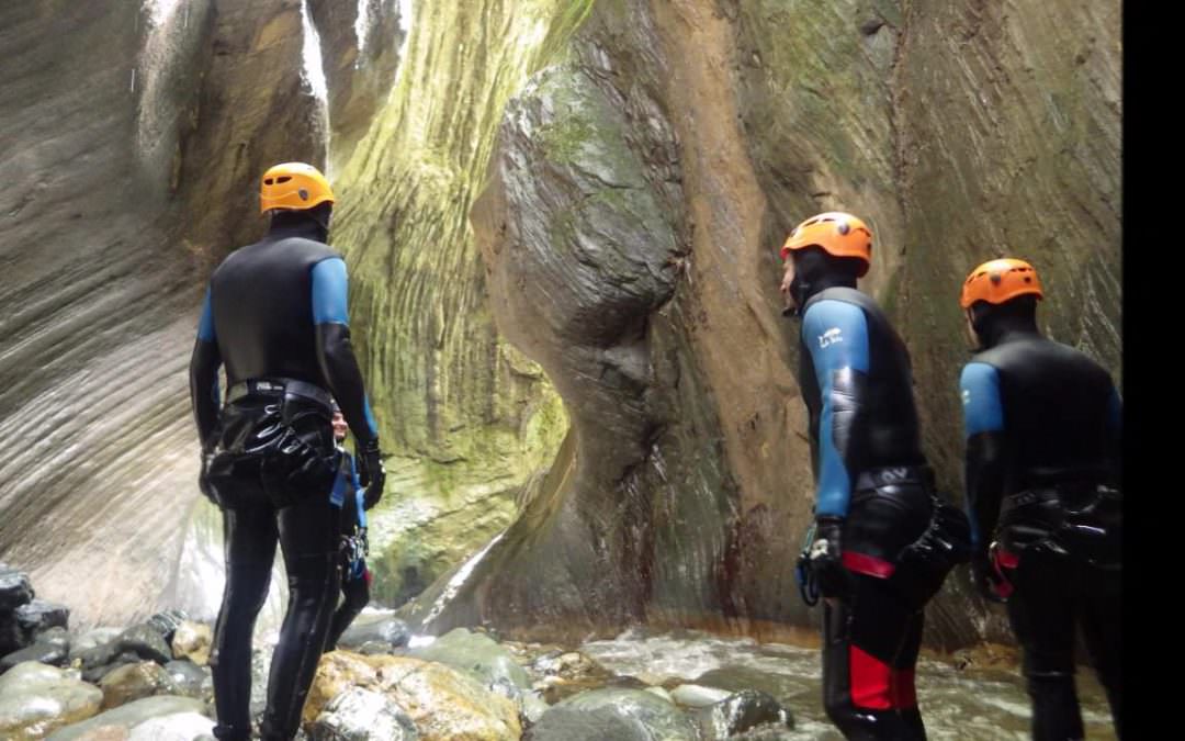 Canyoning bij Canceigt op 27 april 2019 (video)