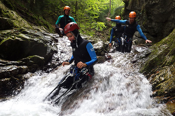 Toboggan canyon bious laruns