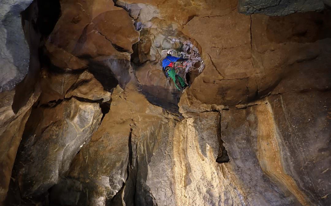 Caving in the Ossau valley this winter?