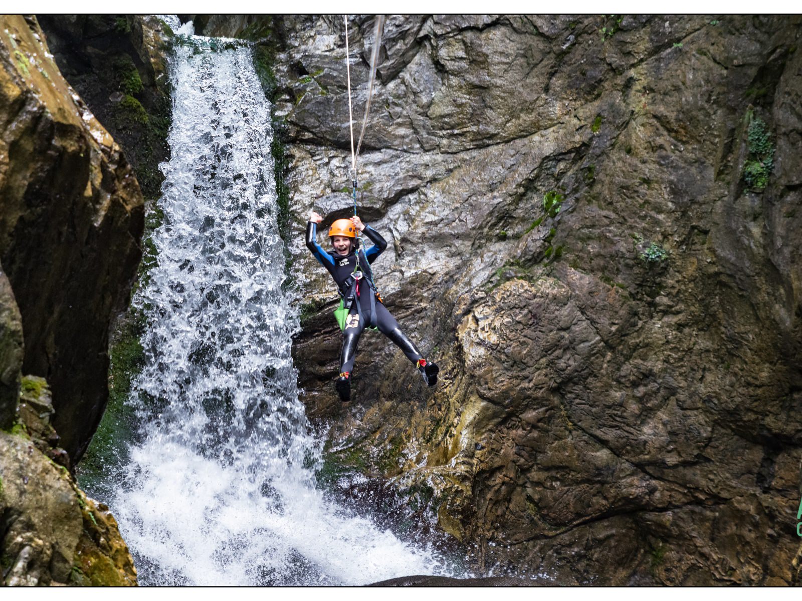 cañon de bious en el valle de ossau