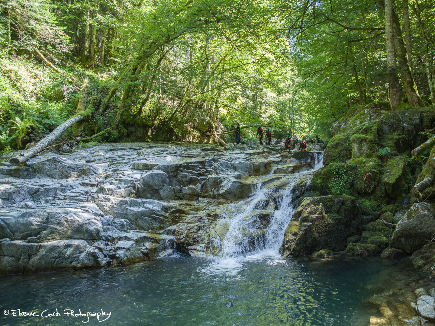 Canyoning from Bious to Gabas in the Pyrenees