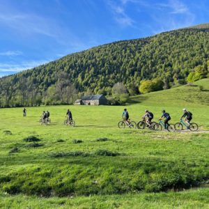 VTT de montagne au Benou