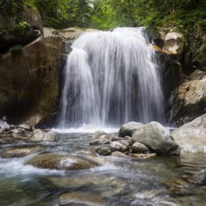 Wasserfall im Soussouéou, Artouste