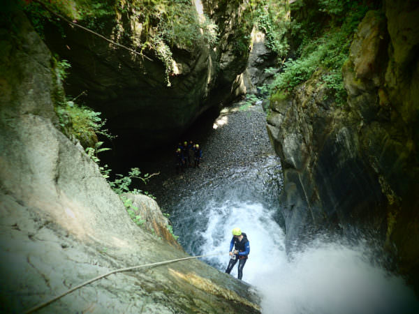 Canyoning in the Bitet, 2 hours from the Basque Country