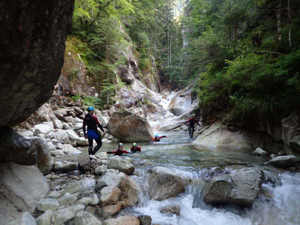 Canyoning Soussouéou à Laruns 64