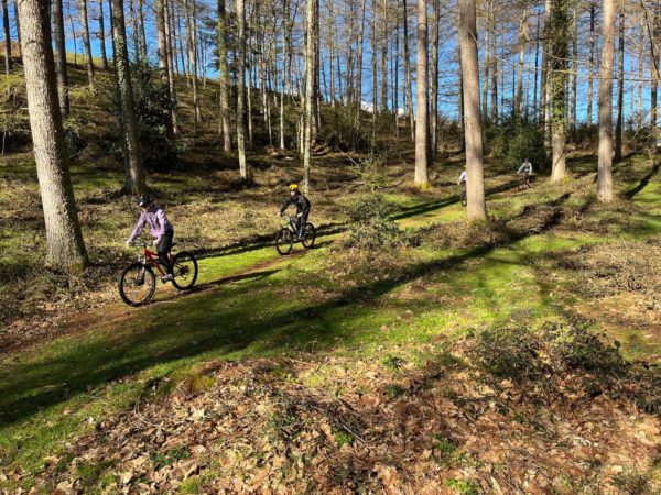 Mountainbike Berg in Le Benou