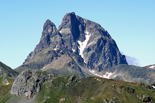 Pic du midi d'Ossau met een hooggebergtegids uit het dal van Ossau