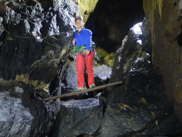 Entdeckung der Höhlenforschung im Ossautal 64