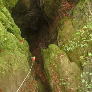 Ondergrondse speleologie in Hayau Bouhadère