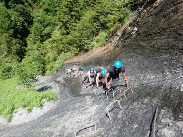 Via ferrata de Siala à Gourette, à 1h de Pau