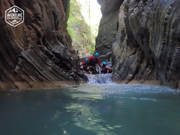 canyoning sportif en vallée d'ossau