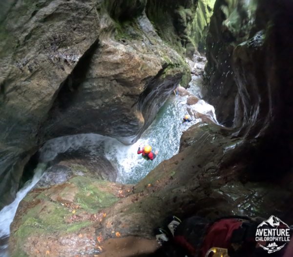 canyon du canceigt, descente sportive