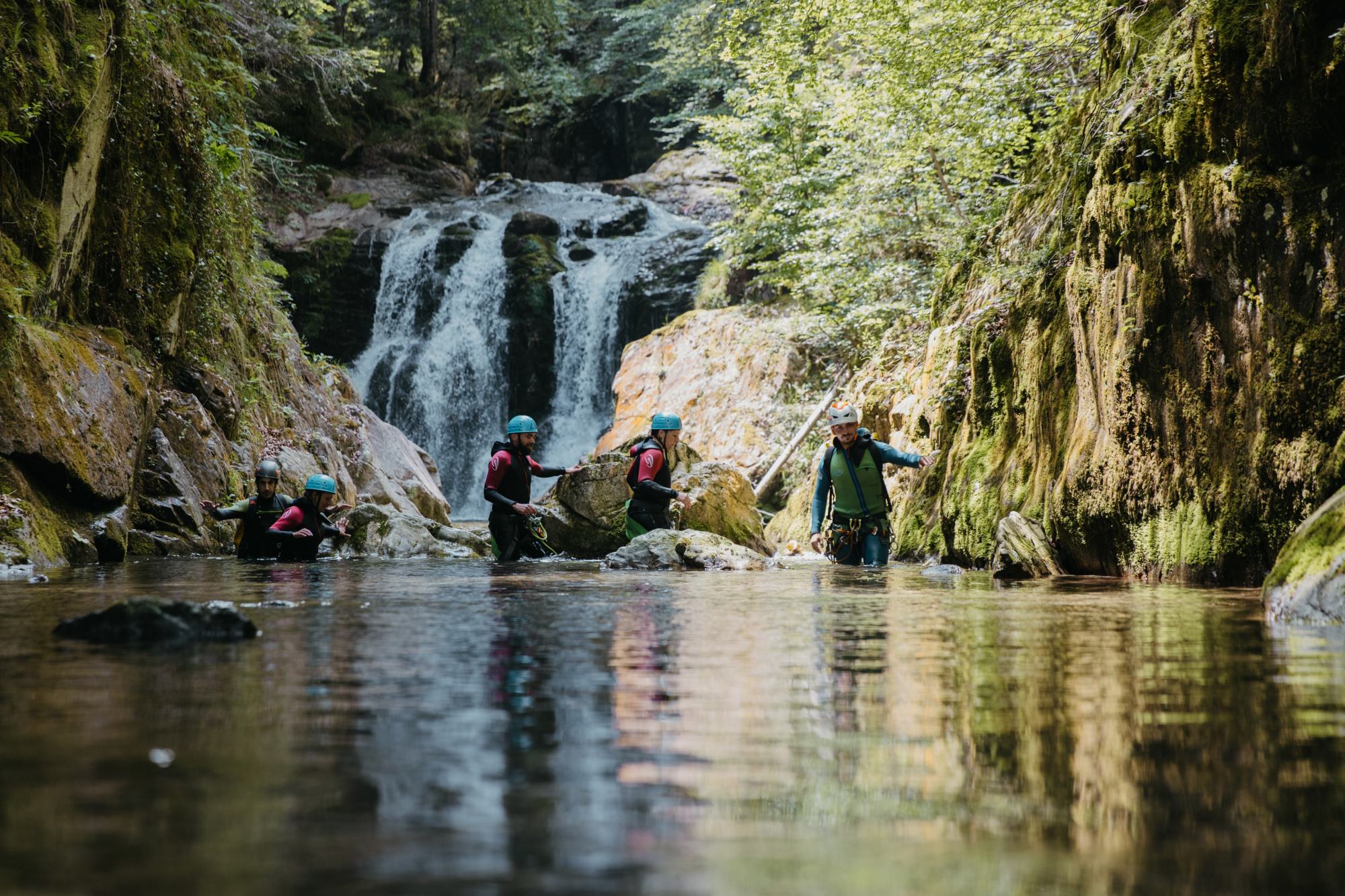 Canyoning Ossau vallei 64 met Aventure Chlorophylle