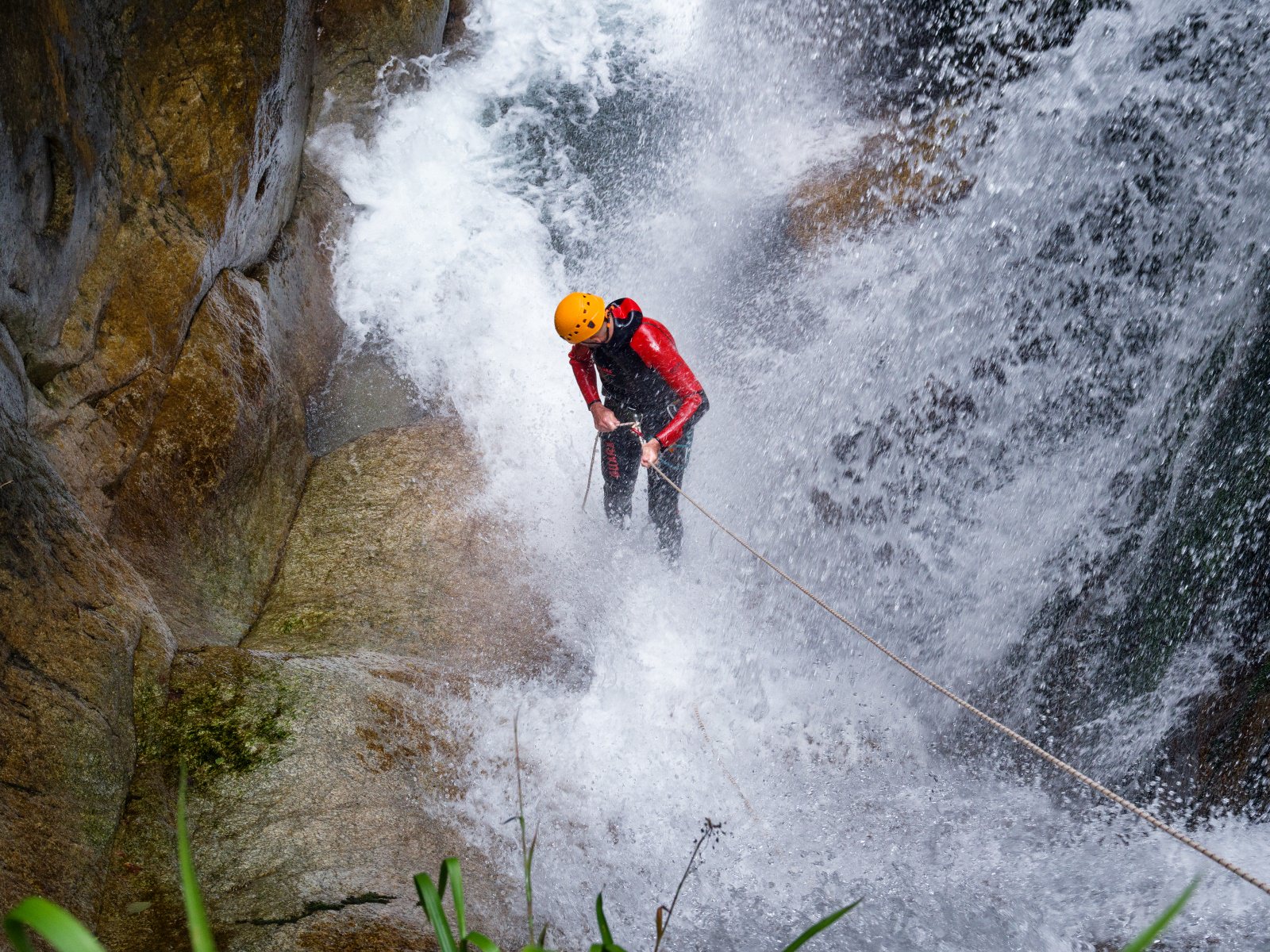 Canyon duSoussouéou (vallei van Ossau 64)005 Canyoning in de kloven van Soussouéou, op 1 uur van Pau (64)
