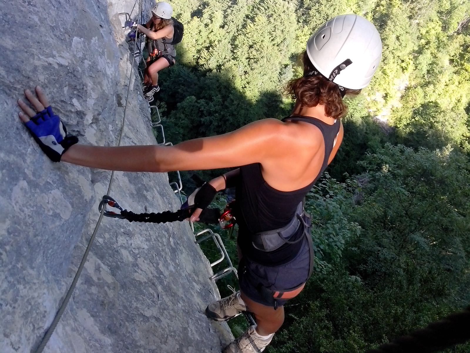 Via ferrata pyrénées Gourette Laruns