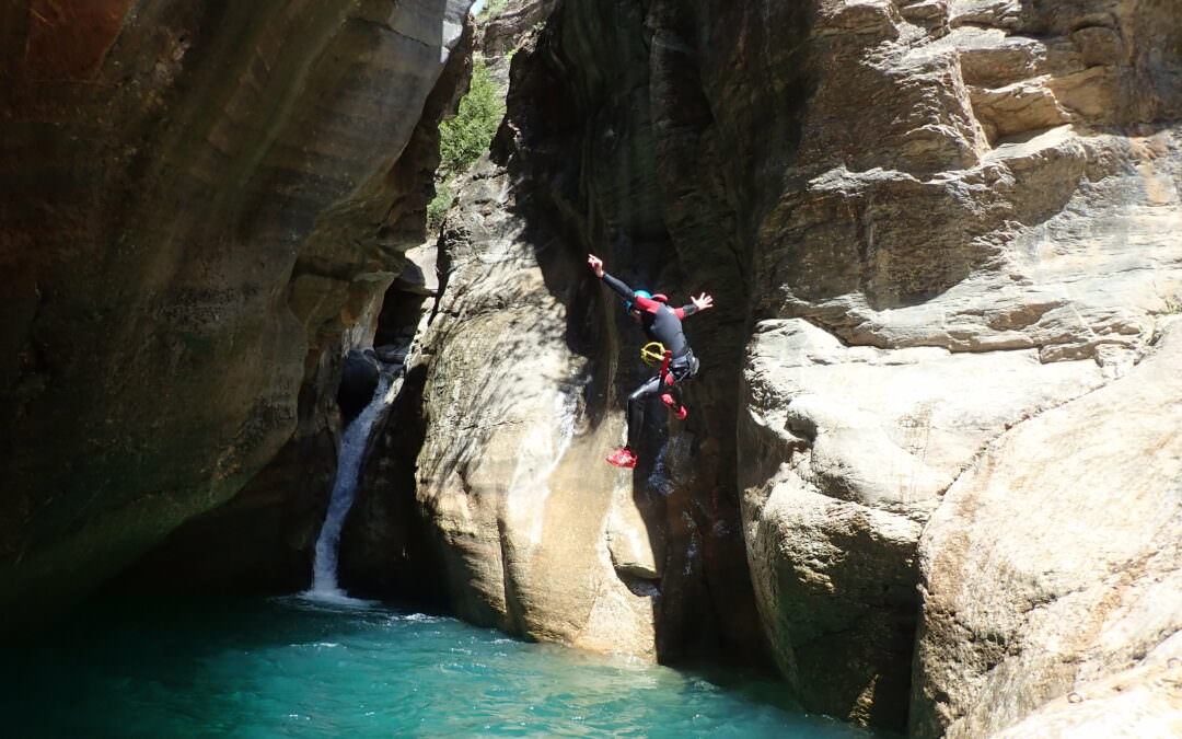 Der Gorgol-Canyon in den spanischen Pyrenäen