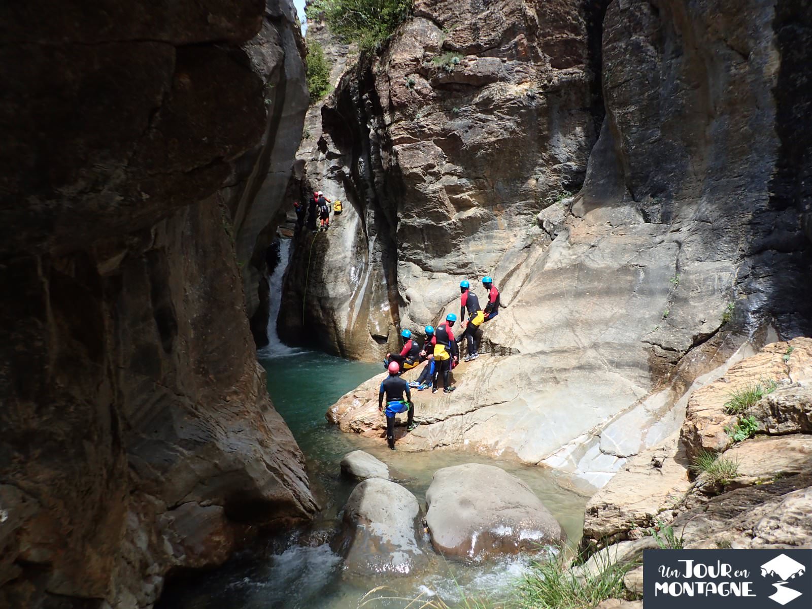 canyoning gorgol spanje