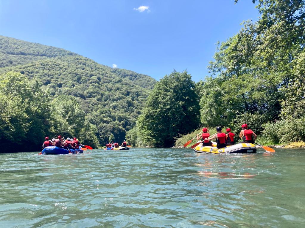 Rafting at Lestelle-Betharram