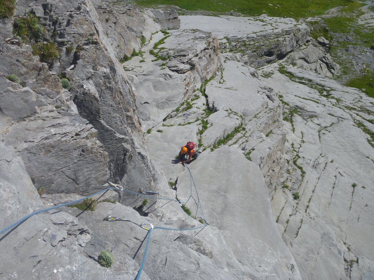 Gran ruta de escalada Gourette - Valle de Ossau