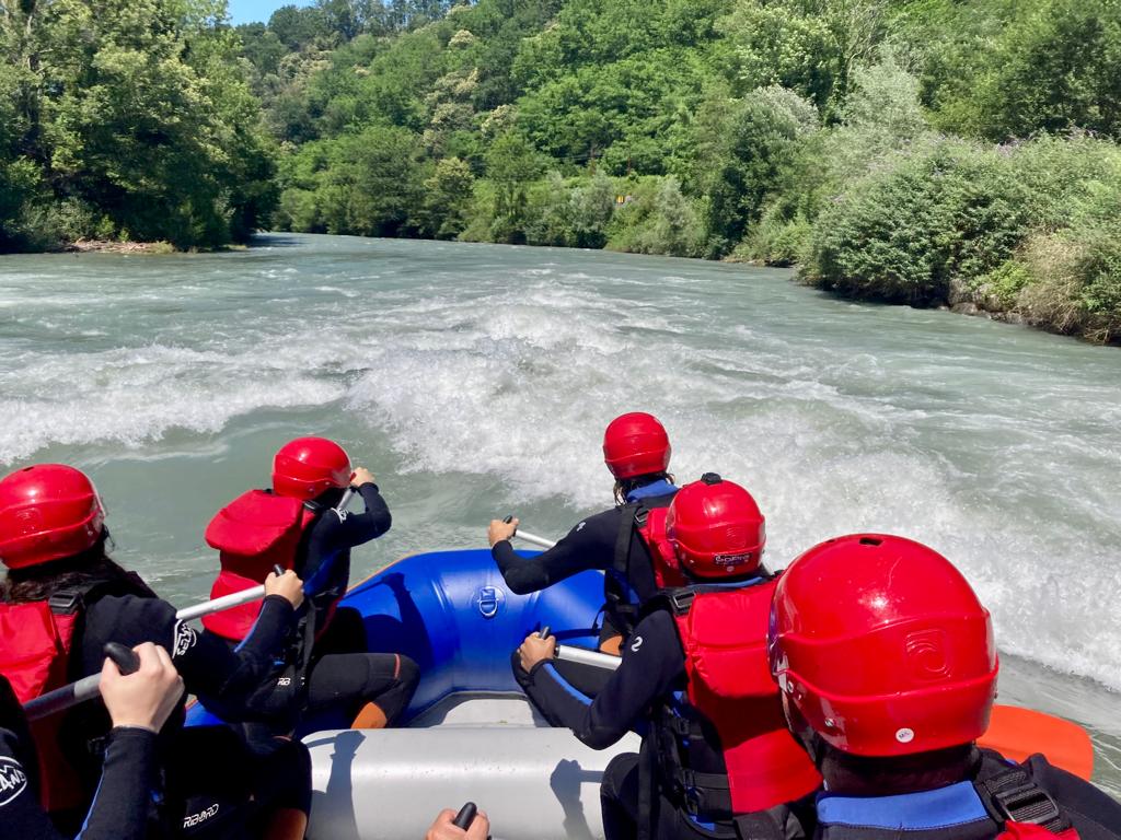 Rafting en los Pirineos Atlánticos