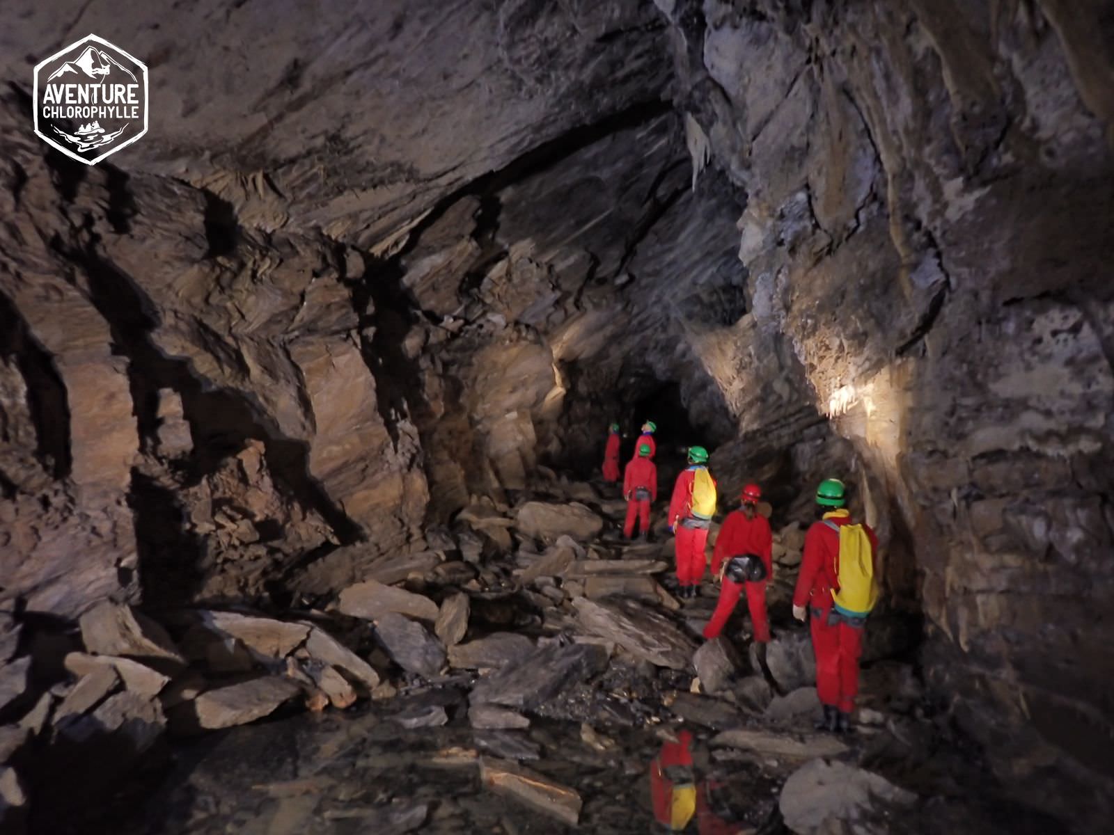 spéléoogie grotte des Eaux Chaudes