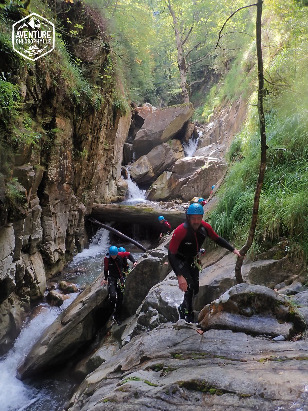 canyoning in the Pyrenees - Lower Bitet Lower Bitet
