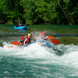 Rafting sur le gave de Pau