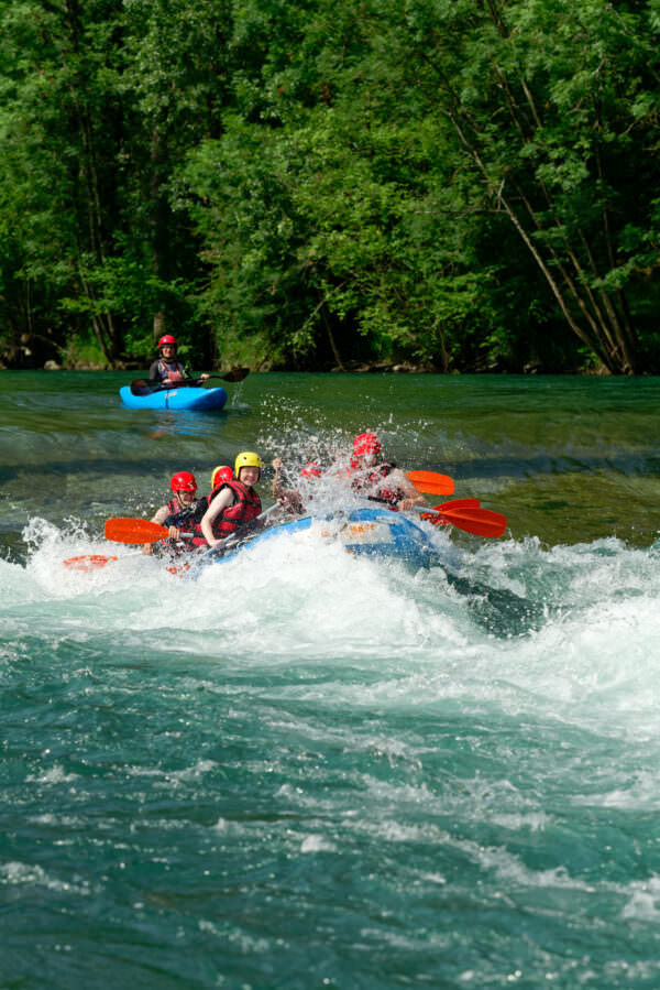 Rafting on the Gave de Pau