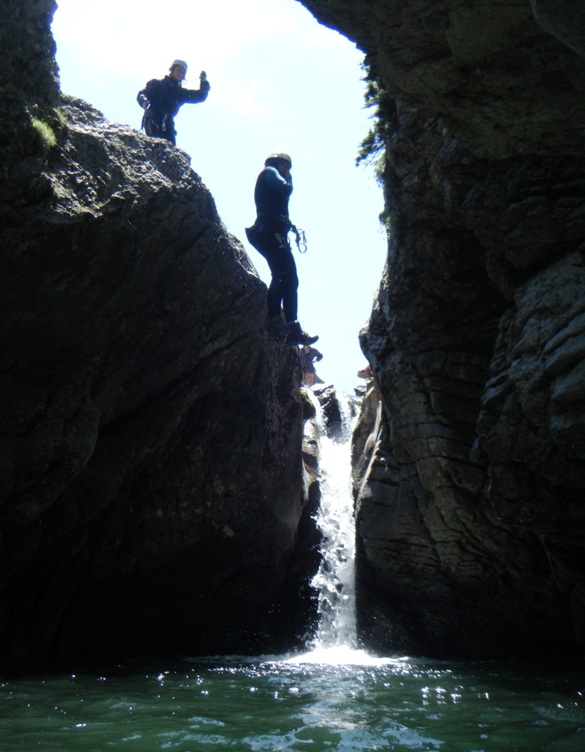 1er salto de cañón cap de pount