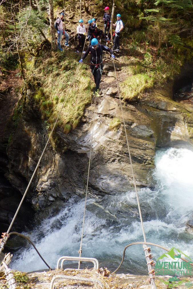 EVg im Siala-Klettersteig EVG im Siala-Klettersteig