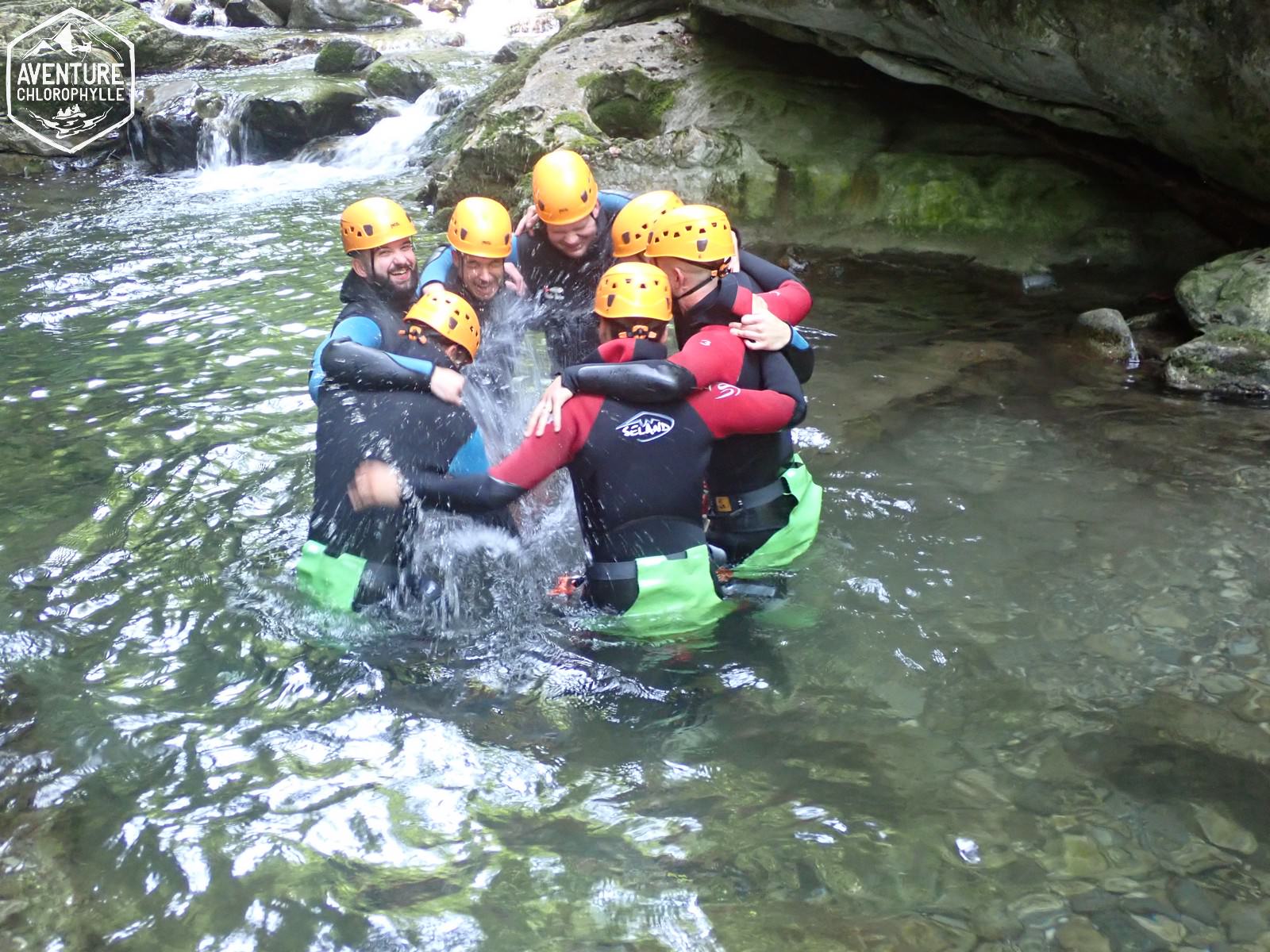 EVG canyoning in Laruns