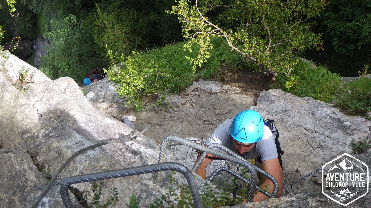 Via ferrata for EVG and EVJF in the Pyrenees