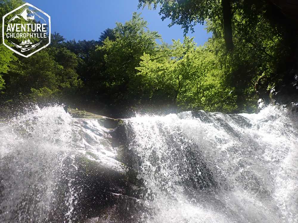 Canyoning in de Ossau vallei in de Atlantische Pyreneeën