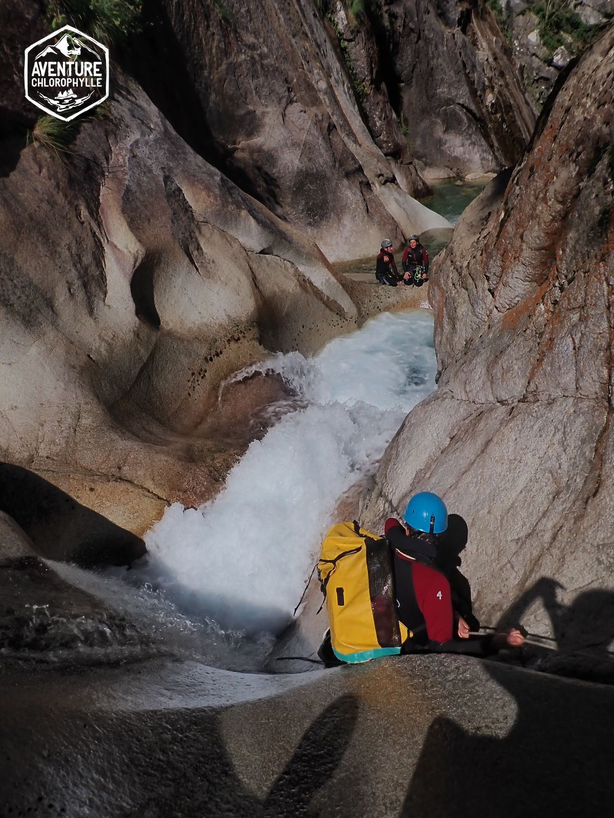 Canyon van de Soussouéou in de Ossau-vallei