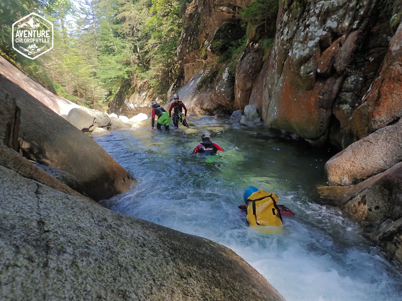 Canyon of the Soussouéou near Laruns