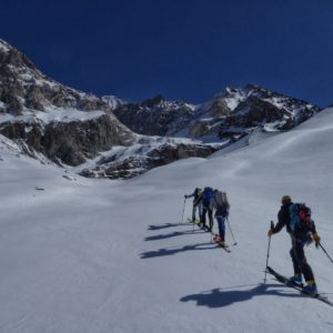 skitochten in de Pyreneeën