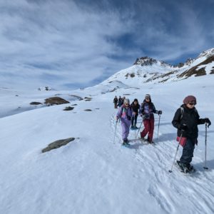 Raquettes en famille dans les pyrénées