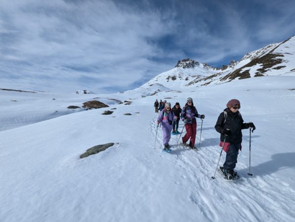 Raquettes en famille dans les pyrénées
